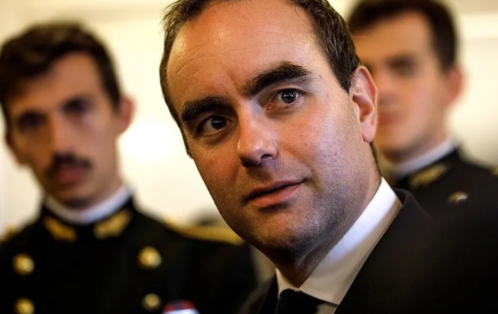 Cérémonie militaire à l'École polytechnique le 14-10-2022 présidée par Sébastien Lecornu © École polytechnique