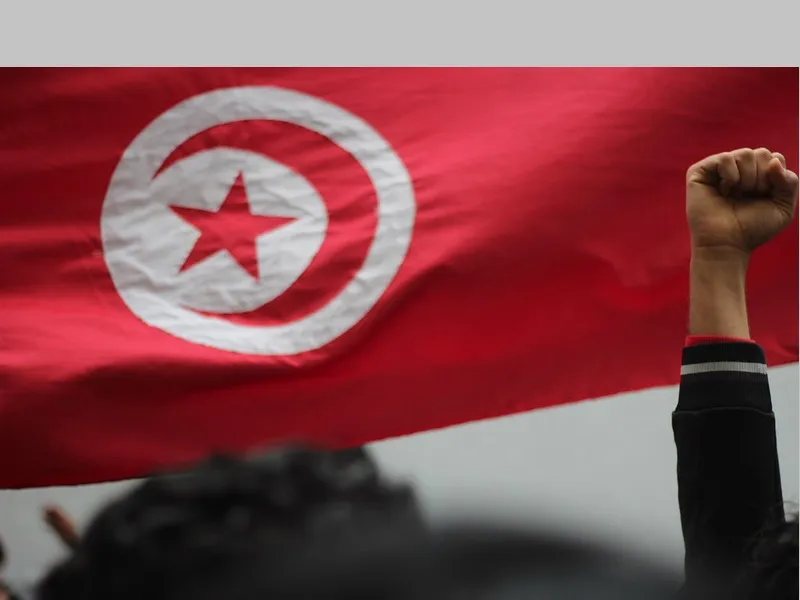 Manifestation en Tunisie © Amine GHRABI