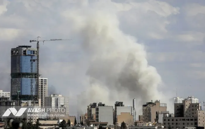 Dégâts à Téhéran 04-03-2026 © Avash photo