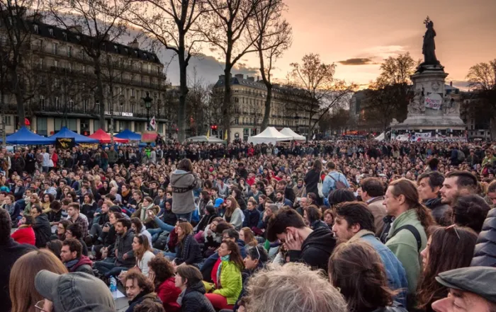 Nuit Debout Paris mars 2016 ©Olivier Ortelpa