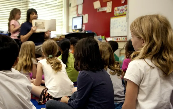 Scène de classe élémentaire © Amanda Mills-USCDCP