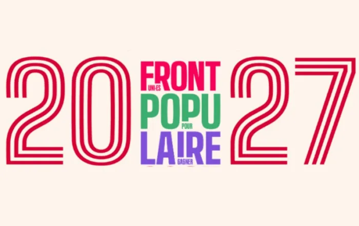 Logo Front populaire 2027