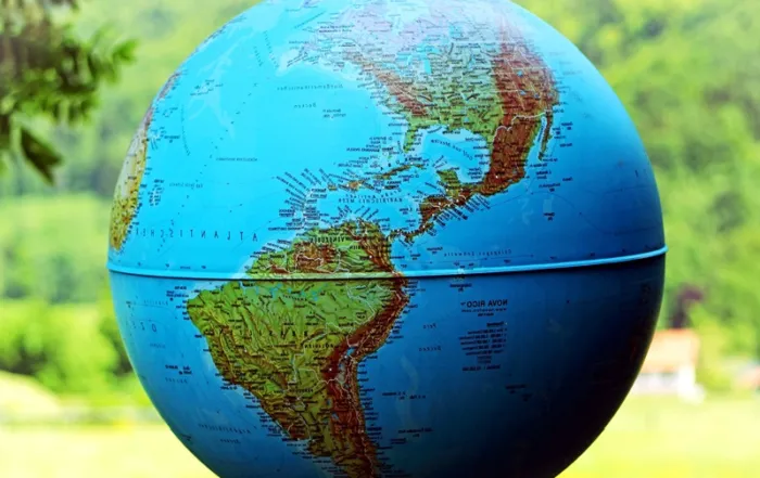 Globe Nord et Sud de l'Amérique © Pixnio DP