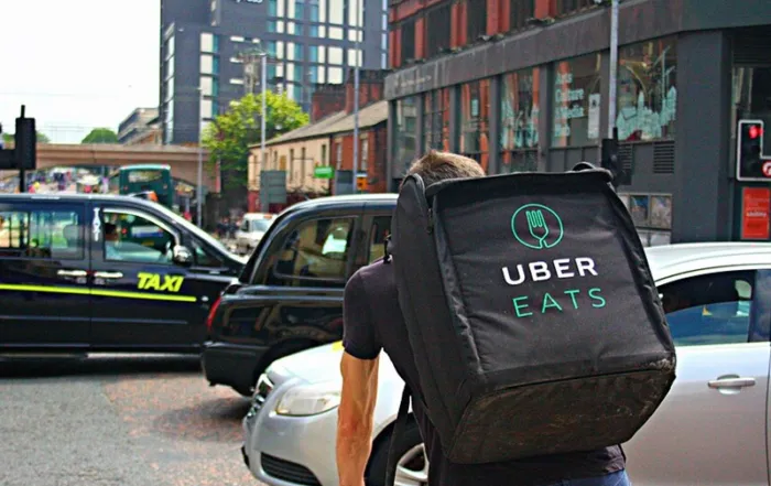 UBER Eats Delivery Manchester © shopblocks